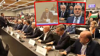 İsrail'in Filistin talebine ret! Toplantıya T&uuml;rk heyetin protestosu damga vurdu