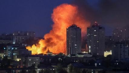 Kiev ve Dnipro'ya f&uuml;ze yağmuru! &Ccedil;ok sayıda &ouml;l&uuml; var