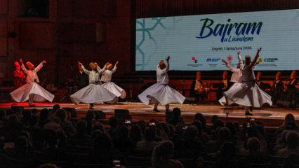 Konya B&uuml;y&uuml;kşehir, Zagreb'de sema mukabelesi icra etti
