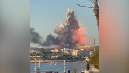 Malta'daki havai fişek fabrikasında şiddetli patlama meydana geldi
