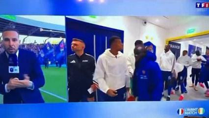 Mbappe ile Kante arasındaki gerginlik kameraya b&ouml;yle yansıdı