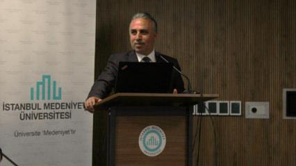 Medeniyet &Uuml;niversitesi'nde D. Mehmet Doğan konuşuldu