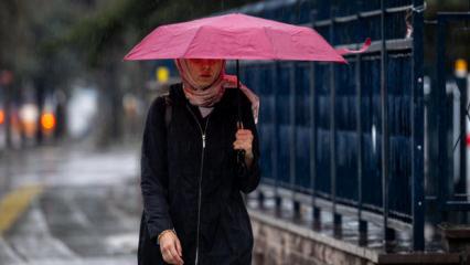 Meteoroloji haritayı g&uuml;ncelledi! Yağış geri d&ouml;n&uuml;yor, meteoroloji il il uyardı