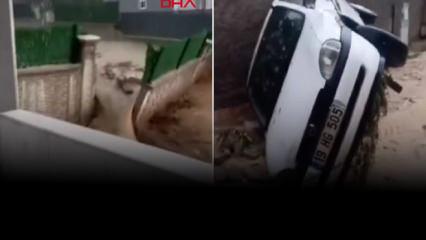 Niğde'de sel felaketi: 3 ara&ccedil; sulara kapıldı, 1 kişi &ouml;ld&uuml;
