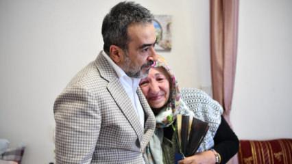 &Ouml;zcan'dan yaşlılara anlamlı ziyaret: B&uuml;y&uuml;klerimiz baş tacımız