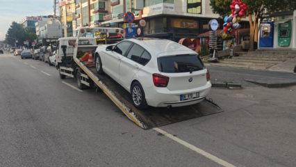 Samsun'da korsan taksi denetiminde 3 s&uuml;r&uuml;c&uuml;ye 300 bin lira ceza