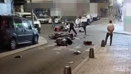 Sokak ter&ouml;ristleri: Herkesin uyuduğu saatte mahalleyi birbirine kattılar!