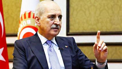 TBMM Başkanı Kurtulmuş'tan CHP'ye &ccedil;ağrı: Bu sorun bir an &ouml;nce son bulmalı
