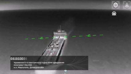 Ukrayna Azak Denizi'nde gemileri drone ile vurdu: 5 Azerbaycanlı denizci &ouml;ld&uuml;