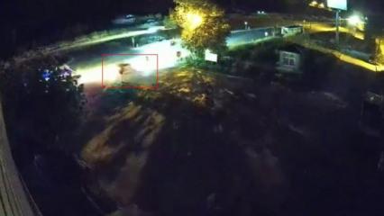 Tokat'ta 2 kişinin &ouml;ld&uuml;ğ&uuml; kazanın kamera g&ouml;r&uuml;nt&uuml;leri ortaya &ccedil;ıktı