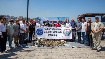 Bursa B&uuml;y&uuml;kşehir'den Gemlik'te deniz dibi temizliği