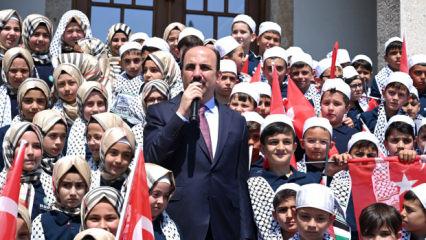 Başkan Altay, tamamı Hafızlık İmam Hatip Ortaokullarını kazanan &ouml;ğrencilerle buluştu