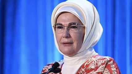 Emine Erdoğan LGS sınavına girecek &ouml;ğrencilere başarılar diledi!