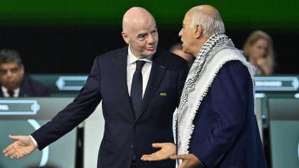 FIFA onayladı, ABD kapıyı a&ccedil;madı! Filistinli Başkana vize verilmedi