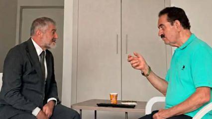 Fizik tedavi g&ouml;ren İbrahim Tatlıses'e s&uuml;rpriz ziyaret!