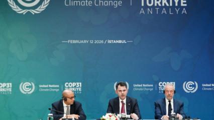 Fosil yakıtlardan &ccedil;ıkalım! COP31 Başkanı Murat Kurum'a &ccedil;ağrı!