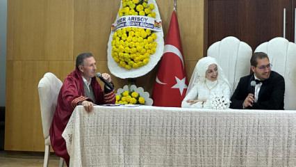Haber7'nin mutlu g&uuml;n&uuml;: Hanife & Fatih  &ccedil;ifti d&uuml;nyaevine girdi