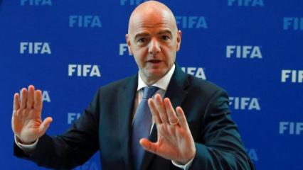 Infantino'dan İran s&ouml;zleri: "&Ccedil;ok mutluyum"