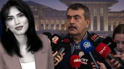 Irmak &ouml;ğretmenin &ouml;l&uuml;m&uuml;ne ilişkin Bakan Tekin'den dikkat &ccedil;eken a&ccedil;ıklama!