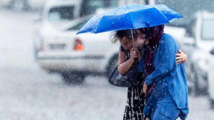 Meteoroloji&rsquo;den 34 il i&ccedil;in son dakika sağanak yağış uyarısı!