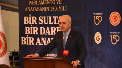 Numan Kurtulmuş'tan yeni anayasa mesajı: Milletten başka kurucu irade yok