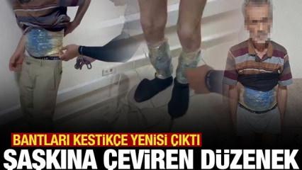 Şaşkına &ccedil;eviren d&uuml;zenek: Bantları kestik&ccedil;e yenisi &ccedil;ıktı