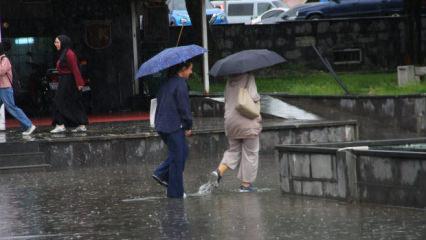 Sel ve heyelan riski kapıda! Kuvvetli yağış geliyor: Meteoroloji 18 ili &ouml;zellikle uyardı