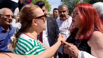 Kılı&ccedil;daroğlu ve &Ouml;zel destek&ccedil;isi kadınlar arasında hain tartışması!