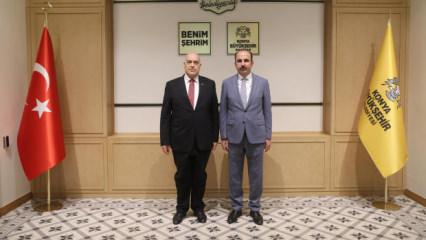 Filistin'in Ankara B&uuml;y&uuml;kel&ccedil;isi Ebu Ceyş Başkan Altay'ı ziyaret etti