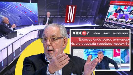 Haber7'nin manşeti Yunan Amiral Egolfopoulos'i kızdırdı: Hepsi algı operasyonu