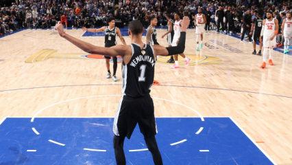 Wembanyama ma&ccedil;a damga vurdu! NBA final serisinde Spurs, serinin kopmasına izin vermedi