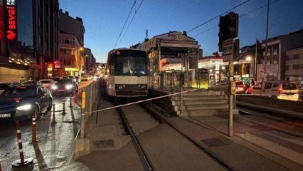 Bayrampaşa'da trafo patlaması: Tramvay seferlerini aksattı