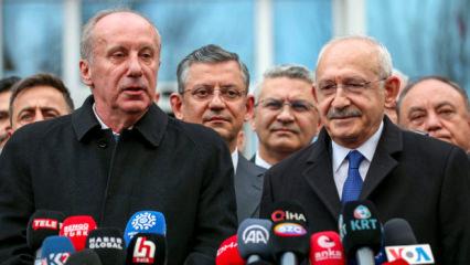 Muharrem İnce sessizliğini bozdu! Tarafını a&ccedil;ıkladı! Kılı&ccedil;daroğlu ve &Ouml;zel'e s&uuml;rpriz &ccedil;ağrı