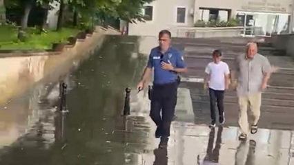 Nevşehir'de polis, kimliğini kaybeden &ouml;ğrenciyi sınava yetiştirdi