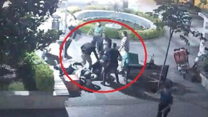 Bursa'da işverenler ile motokuryelerin kavgası kamerada: 10 g&ouml;zaltı