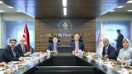 Bakan Ersoy Sivas heyetini kabul etti!