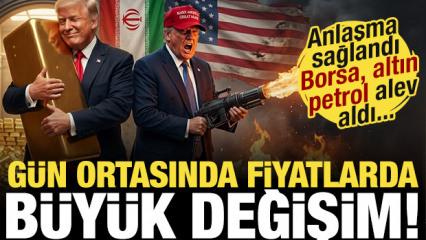 ABD ve İran anlaştı! Piyasalar alev aldı! Petrol ve altın fiyatlarında b&uuml;y&uuml;k değişim