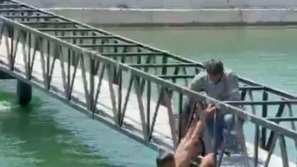 Adana&rsquo;da sulama kanalında boğulma tehlikesi ge&ccedil;iren 2 kişi kurtarıldı