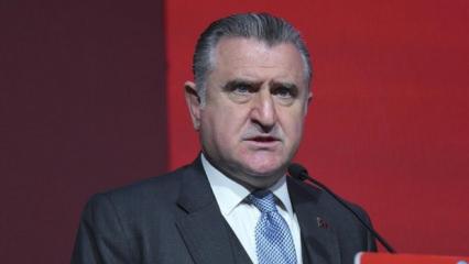 Bakan Bak'tan Fenerbah&ccedil;e'ye tebrik