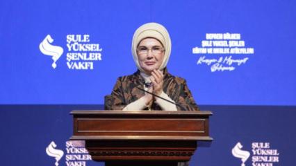Depremzede kadınlara yeni umut: Emine Erdoğan&rsquo;dan "G&uuml;&ccedil;l&uuml; kadın, g&uuml;&ccedil;l&uuml; T&uuml;rkiye" vurgusu