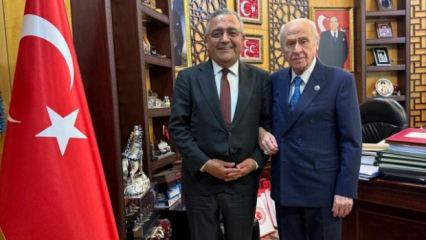 Devlet Bah&ccedil;eli, CHP'li Sezgin Tanrıkulu'nu ağırladı!
