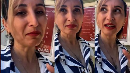 İslam d&uuml;şmanı bir kadın baş&ouml;rt&uuml;l&uuml; kadınları hedef alarak kin kustu.
