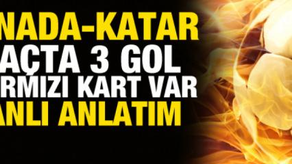 Kanada-Katar! CANLI