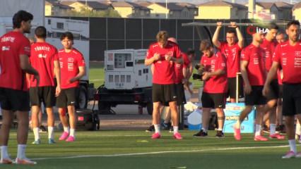 Kenan Yıldız dua ederek antrenmana başladı