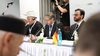 K&ouml;ln'deki uluslararası konferans, 17 &uuml;lkenin M&uuml;sl&uuml;man temsilcilerini bir araya getirdi