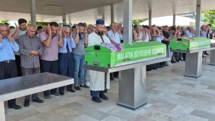 Malatya'da &ouml;ld&uuml;r&uuml;len anne-kız toprağa verildi
