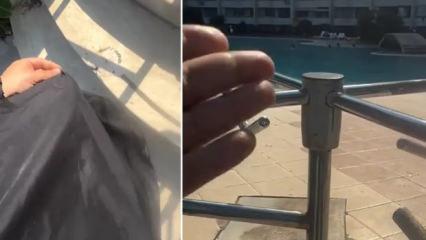 Mersin'de tesett&uuml;rl&uuml; kadın havuza alınmadı iddiasına soruşturma: Site y&ouml;netici aranıyor