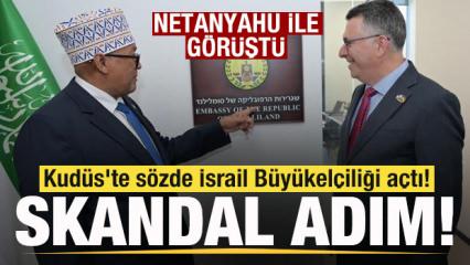 Netanyahu ile g&ouml;r&uuml;şt&uuml;! Somaliland, Kud&uuml;s'te s&ouml;zde İsrail B&uuml;y&uuml;kel&ccedil;iliği a&ccedil;tı! 