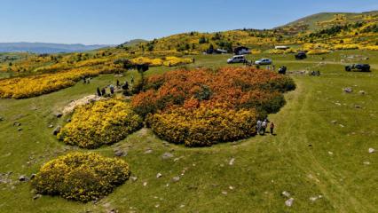 Ordu'nun y&uuml;rek sızlatan efsanesi ile &uuml;nl&uuml; Kırkkızlar Obası, renkleriyle mest etti