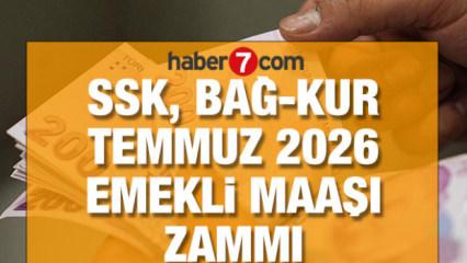 SSK, Bağ-Kur Temmuz 2026 emekli maaş zammında g&uuml;ncel tablo: Beklenen oranlar